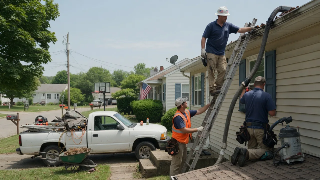 Gutter Installation in Rosedale, IN near me